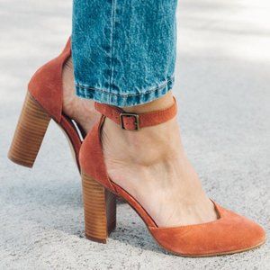 New Soludos Colette heel in "brick"